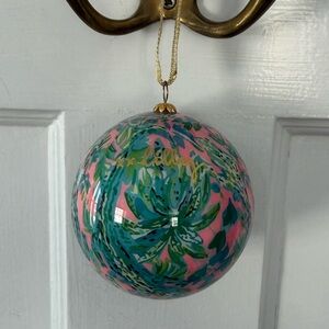 Lilly Pulitzer Christmas Ornament